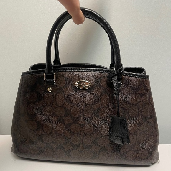 Coach Margot Carryall & Matching Wristlet - Picture 2 of 16